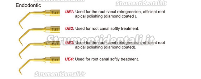 Woodpecker® Inserti Pizeo Endodonzia Chirurgia Kit 4 Inserti